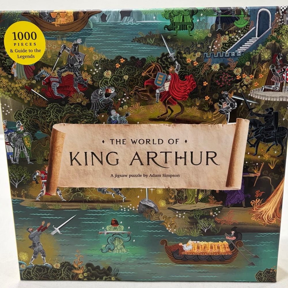 The World of King Arthur Jigsaw Puzzle by Adam Simpson - 1000 Pieces
